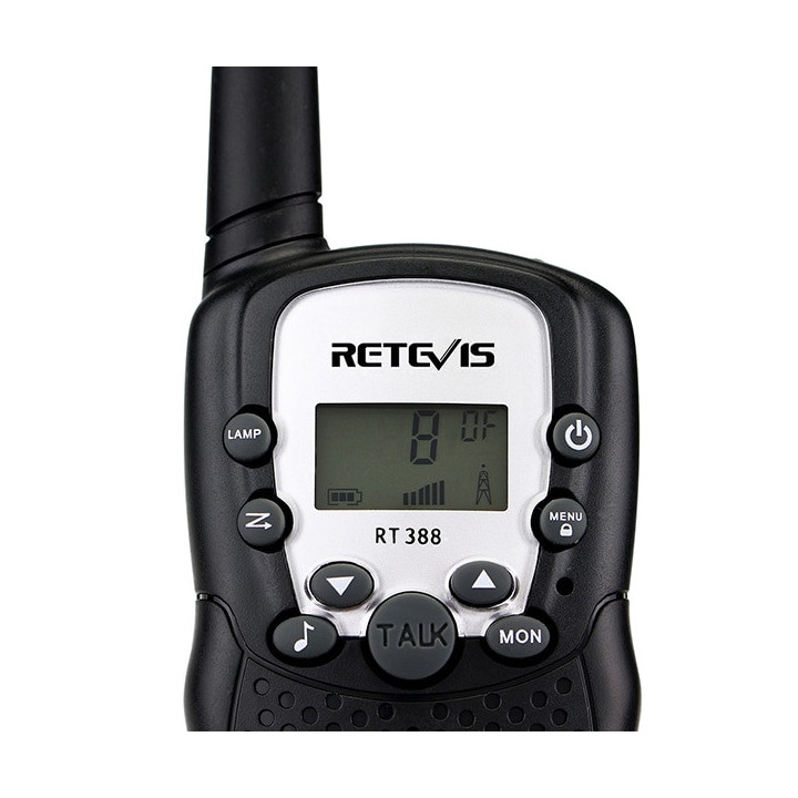 Walkie-Talkie 2 PCS Long Range VOX 8 Kanäle Duplex Radio UHF 446 MHz Perfekt für den Supermarkt Zentraleinkauf