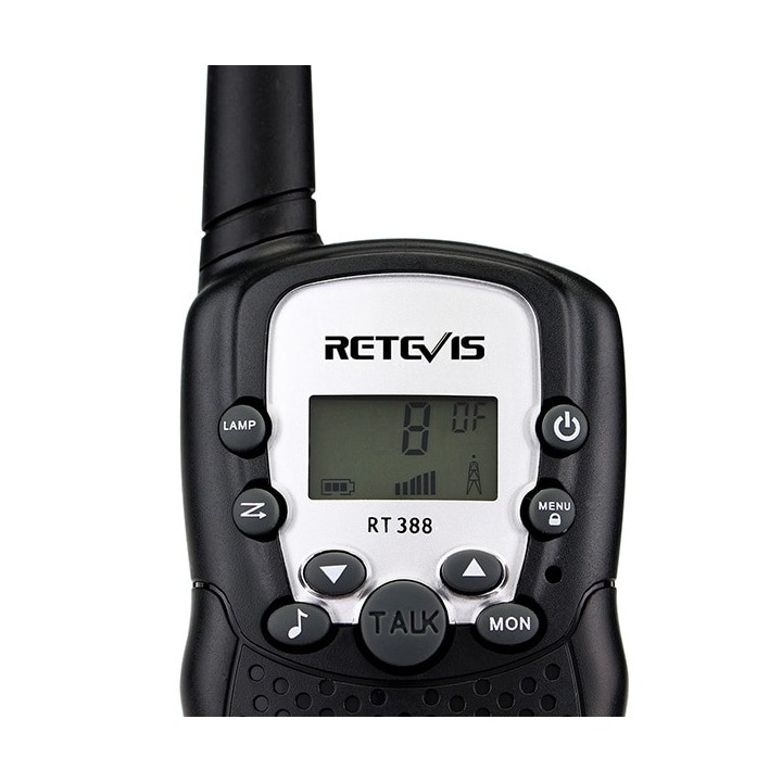 Walkie-Talkie 2 PCS Long Range VOX 8 canali Duplex Radio UHF 446MHz Perfetto per l'acquisto centrale di supermercati