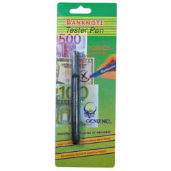Fieltro detector lápiz detector de billetes falsos de detección de usd 14 euro moneda