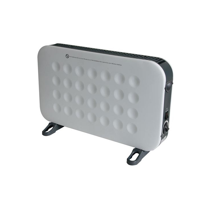 Convector heater 1000w 230v 2000w radiator ehd1 velleman - 1