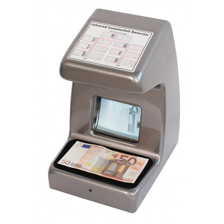Detector de billetes falsos 220vca profesional monitor video detector billete falsos tarjeta bancaria jr international - 1
