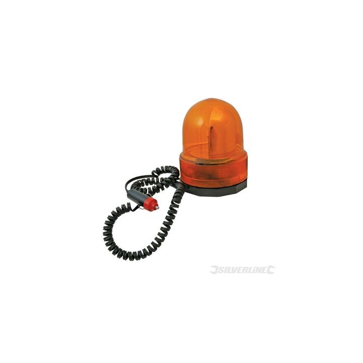 2 Rundumleuchte 12vdc magnetische bernsteingelb elektrische rundumleuchte signaltechnik silverline windows - 5