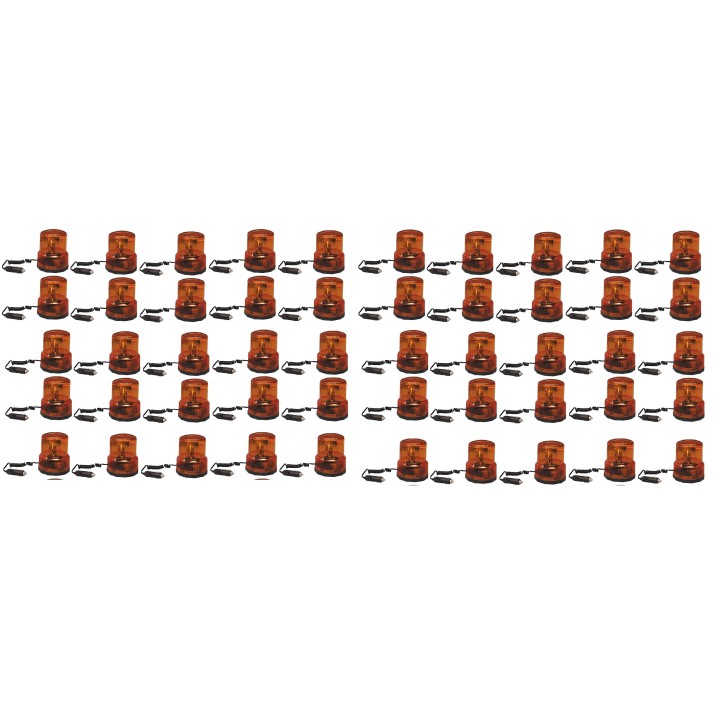 50 Girofaro electrico magnetico 12v cc ambar (sc782) ltd 02 giraforos magneticos silverline windows - 11