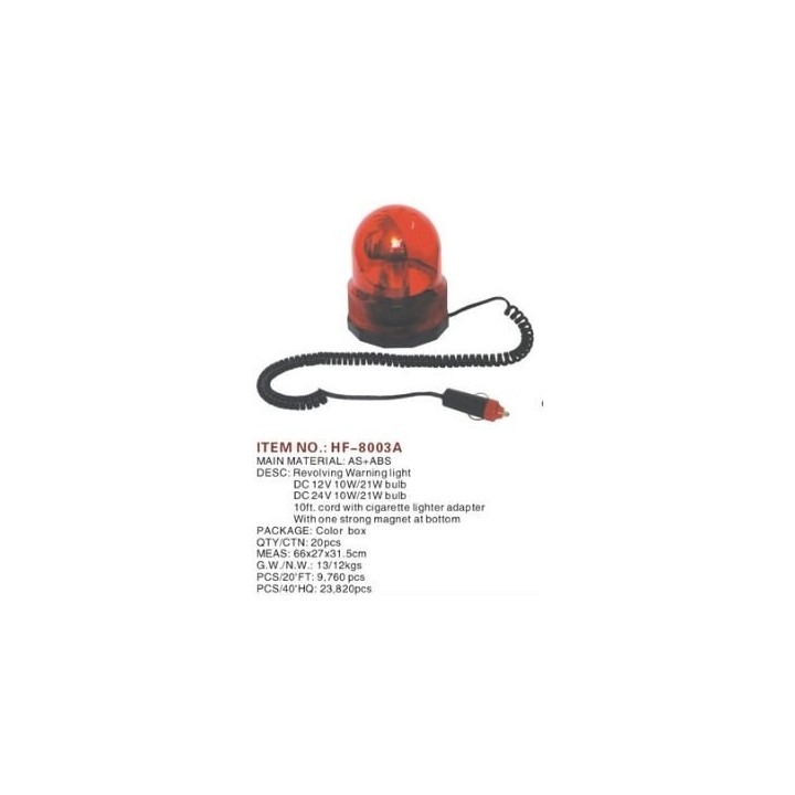 10 Rundumleuchte 12vdc magnetische rot elektrische rundumleuchte signaltechnik jr international - 1