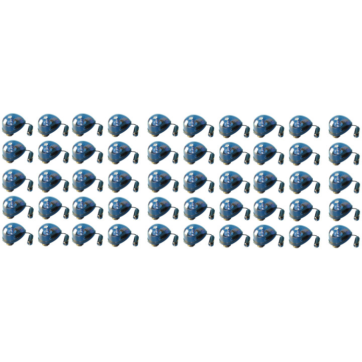 50 Suction pads fixing rotating light 12vdc 5w blue rotating light car magnetic light mount rotating light magnetic rotating jr 