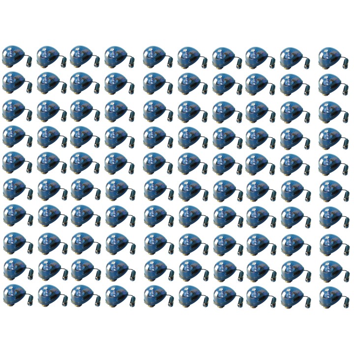 100 Girofaro a ventosa 12vcc 5w blu dl60 girofari elettrici a ventosa colore blu