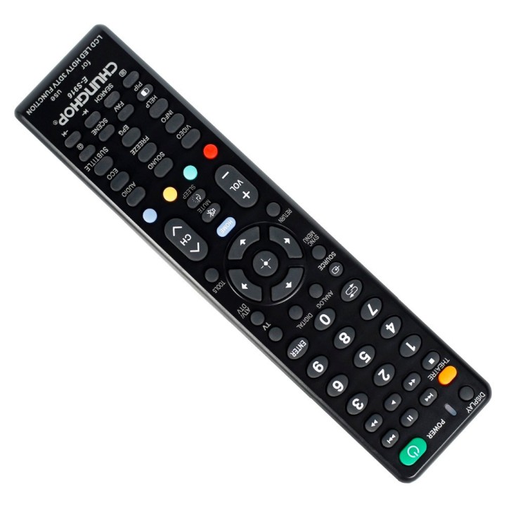 Mando a distancia universal e-s916 para sony lcd led hdtv