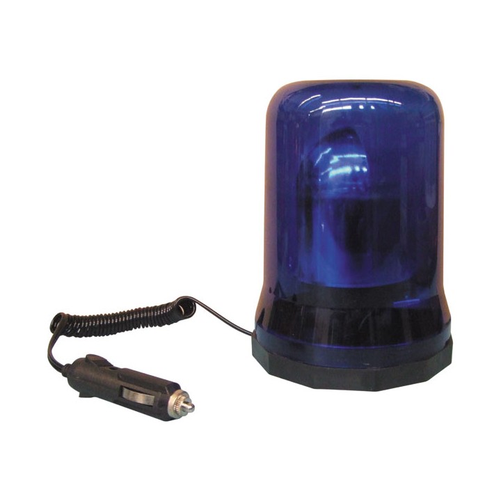 10 Faro giratorio eléctrico magnético 12vcc 25w azul grande modela faros giratorios eléctricos magnéticos fuegos jr internationa
