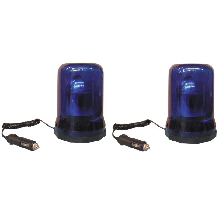 20 Magnetic rotating light 12vdc 20w blue rotating light car magnetic light mount rotating light magnetic rotating beacons jr in