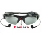 Spy camera sunglasses mp3 embarquee dv86 recording spy sun glasses listening