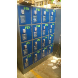 Silver Metal Locks Electronic Password keypad locker Digital cabinet lock for Locker office hotel home swimming pool