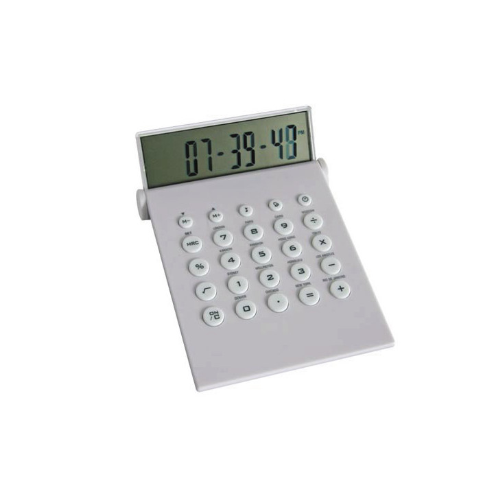 10 Desktop calculator with world time clock velleman - 2