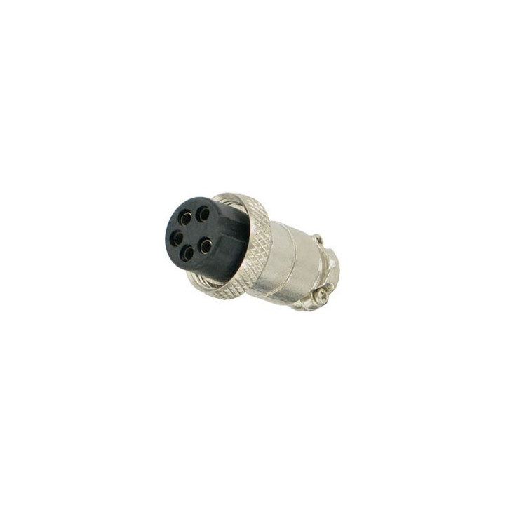 Jack 3,5 mm estéreo macho cable de plástico negro ca111: ø 4 mm jr  international - 1