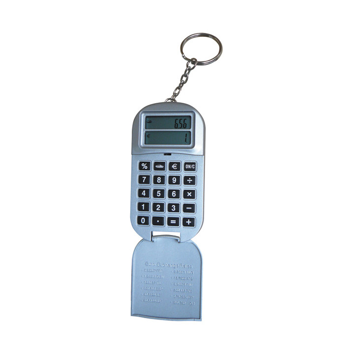 10 Calculator euro computer euro key carrier coin calculating and turn key with token € computer carry key + coin calculating ce