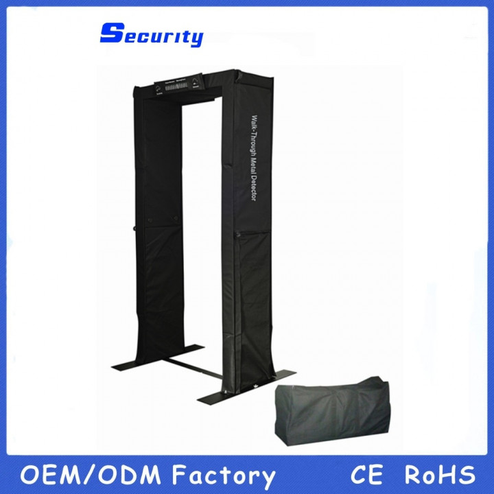 2 Metal Detector, Walk portatile attraverso metal detector porta, facile da trasportare x-terra - 1