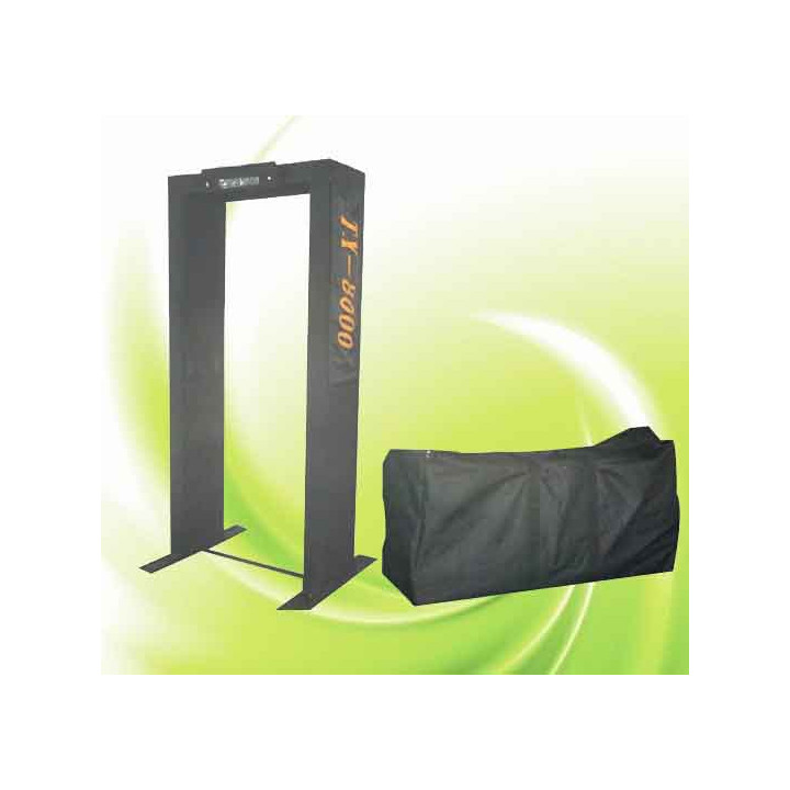 2 Detector de metales del marco de la puerta, Paseo portátil a través del detector de metales de la puerta, fácil de llevar x-te