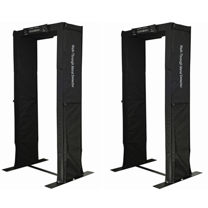 2 Metal Detector, Walk portatile attraverso metal detector porta, facile da trasportare x-terra - 9