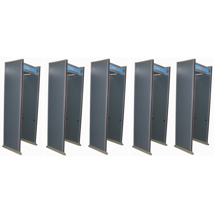 5 Portico metal detector 6 zone impermeabili per circo mostra sicurezza conteggio aeroporto esterno xp metal detectors - 1