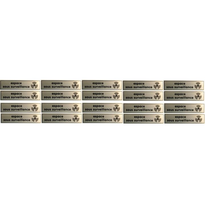 10 labels signaling billboard space sticker sticker video monitoring reports