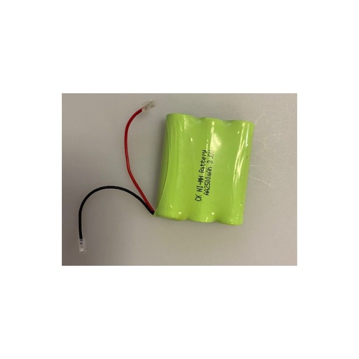 Batteria ricaricabile Ni-MH AA 3,6 V 1800 mAh Ni-MH con connettori per batterie per telefono cordless