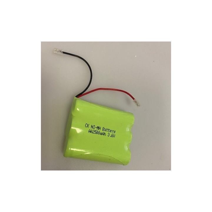 Batteria ricaricabile Ni-MH AA 3,6 V 1800 mAh Ni-MH con connettori per batterie per telefono cordless