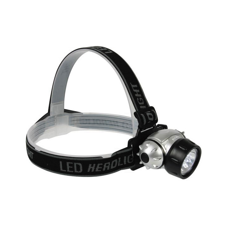 Kopflampe mit 7 sehr hellen weissen leds
