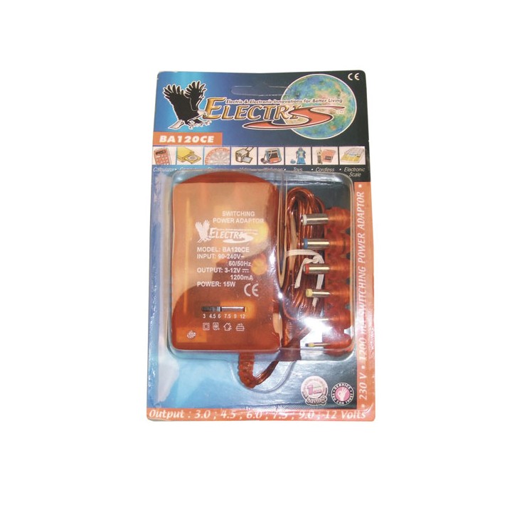 20 Electric power supply stabilised main supply 220vac 12vdc 1200ma stabilised supply stabilised main supply power supply mdt - 