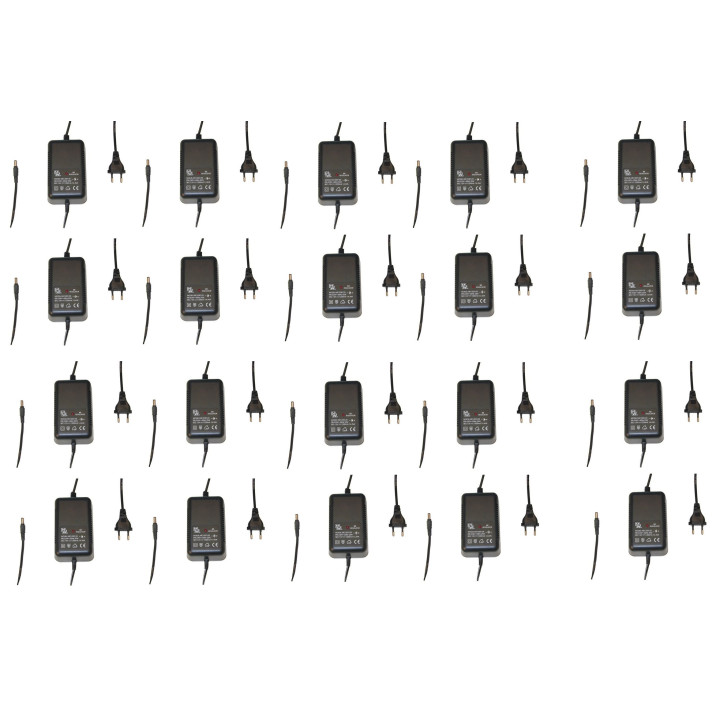 20 Stabilisierte stromversorgung elektrische stromversorgung 220vac 12vdc 1200ma jr international - 2
