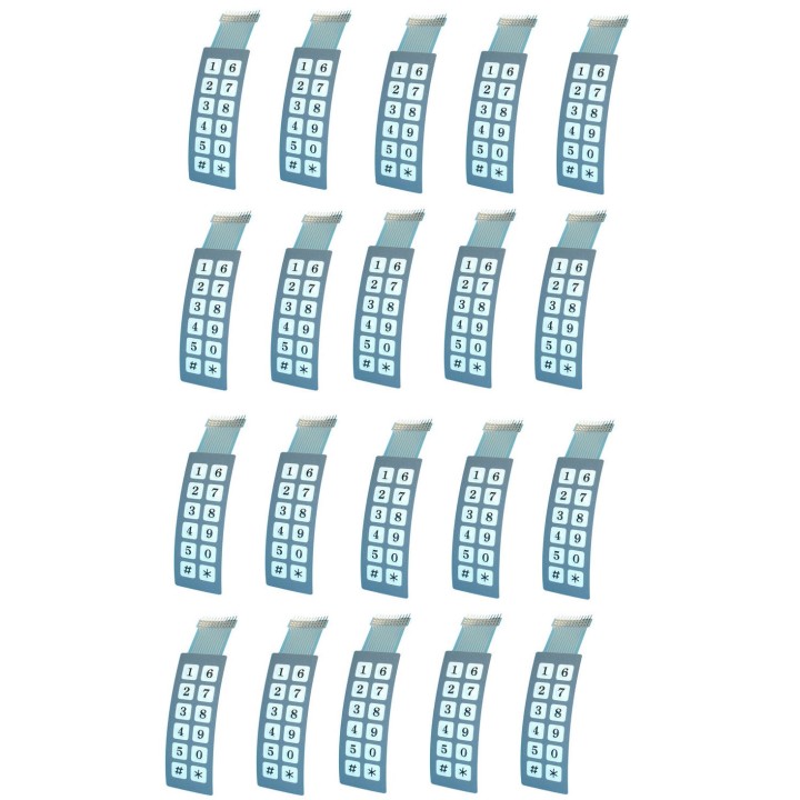 Membran fur codeschloss sa223 sicherheitstechnik membrane fur codeschloss zubehor fur alarmanlage
