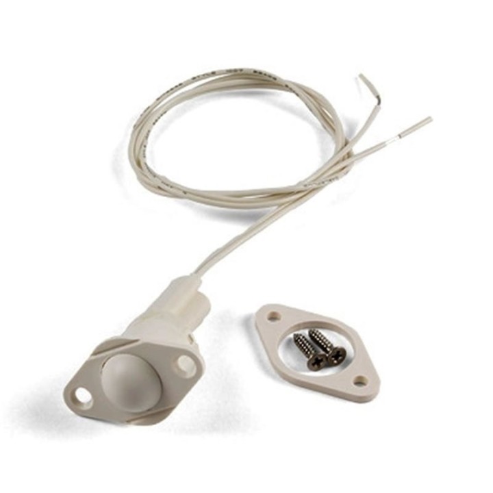 Contact autoprotection encastre inter a bille haa29 1 nf position enfoncée capteur percage 20mm