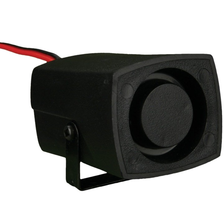 2 Sirena alarma 110db 12vcc 150ma 6v 7v 8v 9v 10v 11v 12v miniatura hermetica gris ms102 jr international - 6