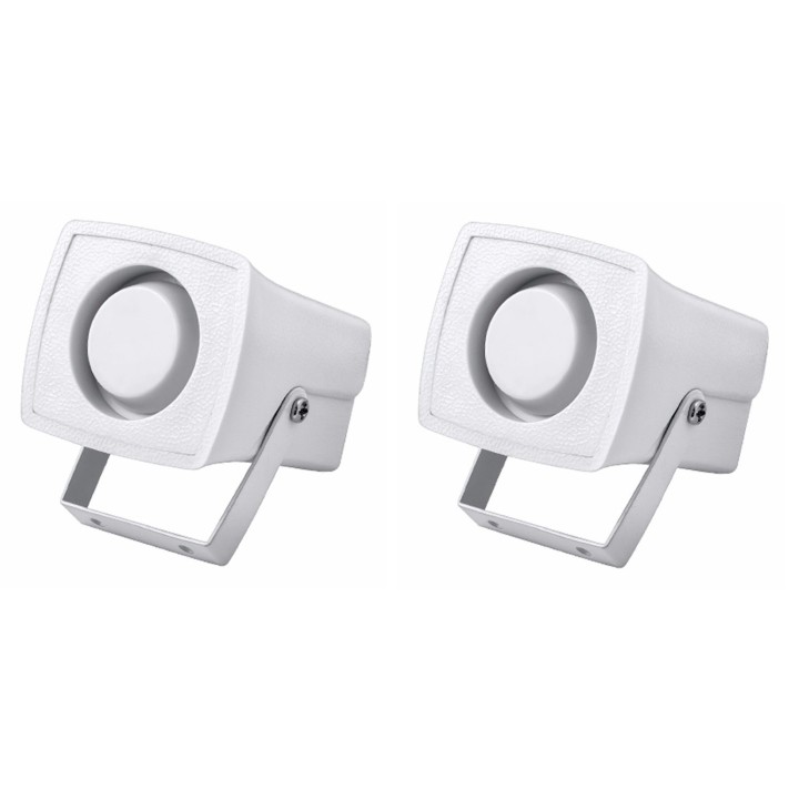 2 Electronic alarm siren 110db grey waterproof miniature siren, 12vdc 150ma alarm siren siren alarm sirens electronic acoustic c