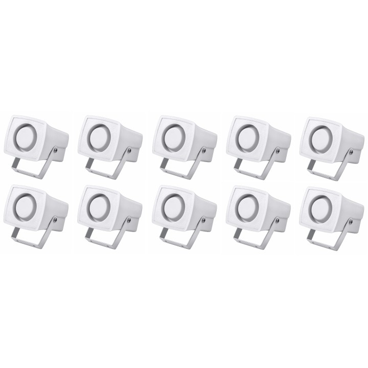 10 Electronic alarm siren 110db grey waterproof miniature siren, 12vdc 150ma alarm siren siren alarm sirens electronic acoustic 