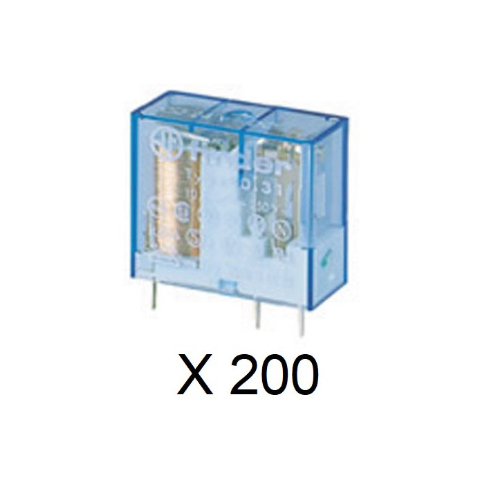 200 Elektrischer relais finder serie 40 24vdc 16a (5mm) rlf4061 9024 elektrische zubehorteile finder - 2