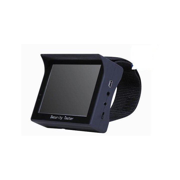 Tester portable audio and video camera with 3.5 color screen output 12v jr international - 1