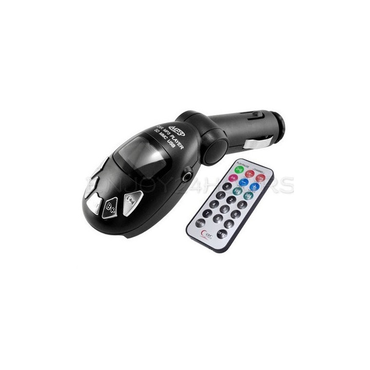 5 Fm transmitter mp3-funksender funk-kfz-remote-key-usb sd / mmc 9999 jr international - 5
