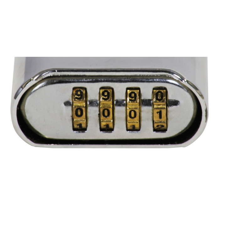 Combination padlock 50mm 4-digit code number slkc50 figure opening a secured lock closure scott - 1