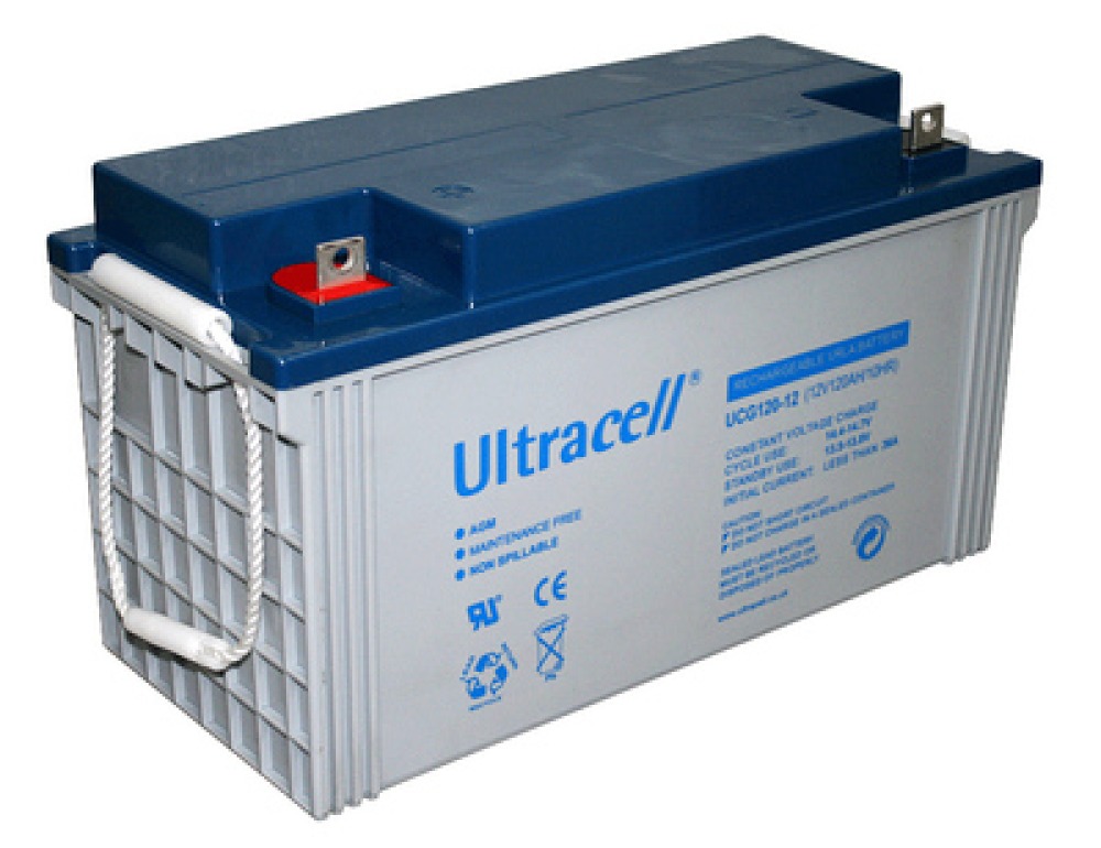 Bateria recargable 12v 120ah 120a solar eolico ucg120 12 acu plomo gel acumulador estanco impermeable