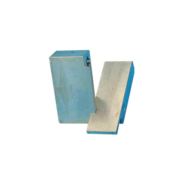 10 Bloccacancello metallico oscillante per cancello a due battenti bloccacancello metallico ea - 1