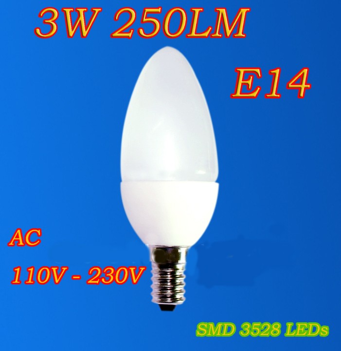 3000k to 6500k e14 socket 12pcs smd 3528 led 3w cold/warm white birght light corn bulb 250lm ac110v~240v light angle 180 epistar