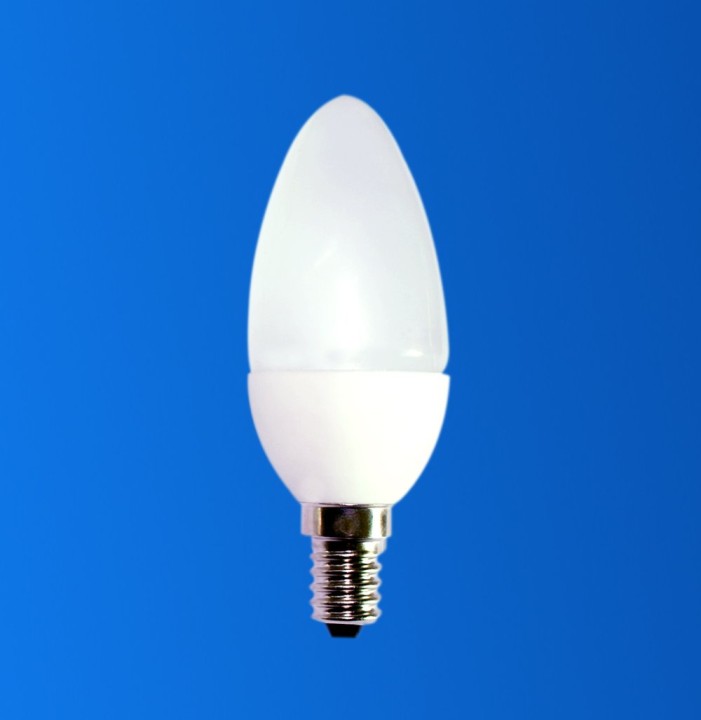 Fiamma di candela lampadina e14 3w 12 led smd3528 250lm 110v 220v a bassa energia economia illuminazione consolle epistar - 1