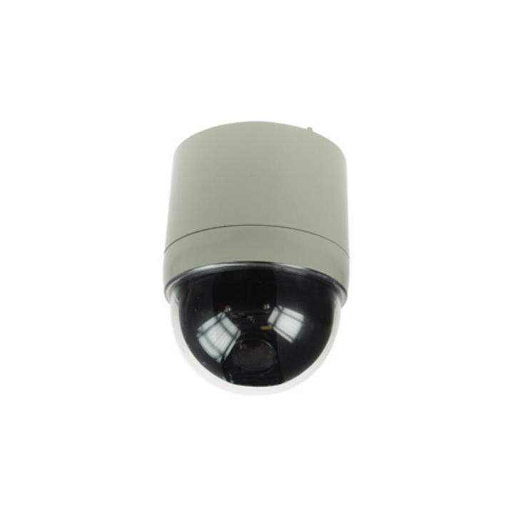 Camera colour camera motorized dome cover with zoom 17x360, 12vdc video surveillance system motorised dome cover colour camera w