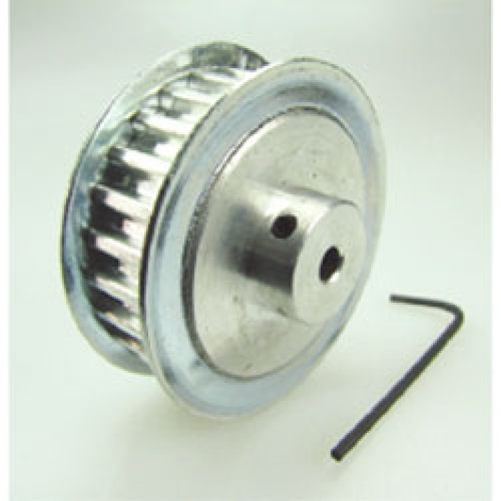 Aluminium-riemenscheibe 25 zähne cnc-fräsen 4mm veränderbar möbel rahmenkonstruktion qumfa919d10 cen - 1