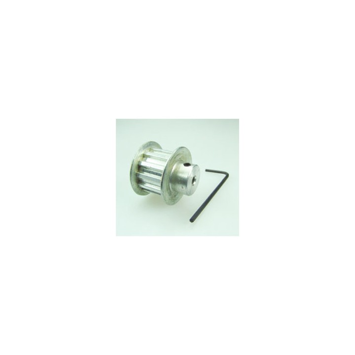 Aluminio polea 12 dientes eje cnc fresado de 3 mm mobiliario cambiante marco estructura qumfa919d7-12 cen - 1