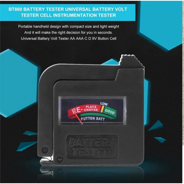 5 Battery tester - paperback battest velleman - 6