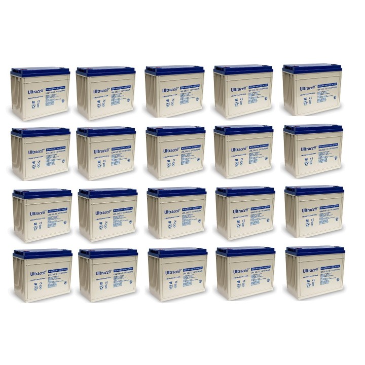 20 X Wiederaufladbare batterie 12v 134ah uxl134 12 wiederaufladbaren batterien wiederaufladbare ultracell - 1
