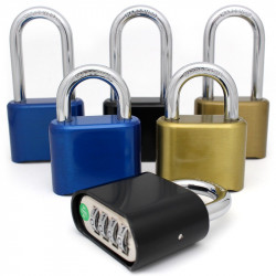 Waterproof combination padlock 50mm 4 digits code number digit secure lock anti-theft