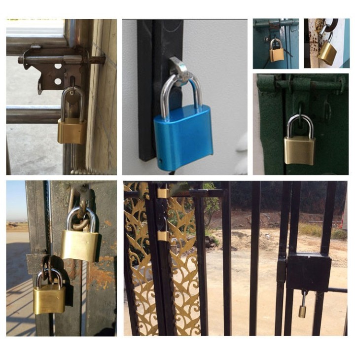 Waterproof combination padlock 50mm 4 digits code number digit secure lock anti-theft