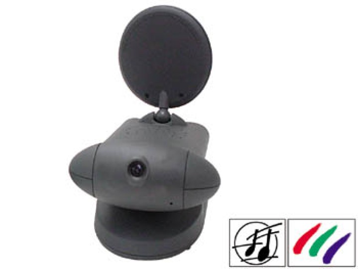 Telecamera colore senza fili + obiettivo 2.4ghz, 10mw,100 m per radioricevitore videosorveglianza velleman - 1