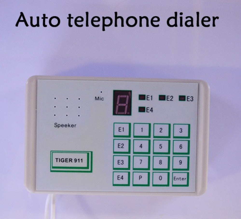 Telephone alarm transmitter with 4 numbers 1 message alarm transmission telephone alarm automatic telephone dialer phone dialer
